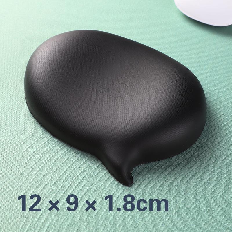 Chat Bubble Silicone Wrist Mouse Pad Keyboard Hand Rest Wrist Rest Palm Rest Wrist Pad Ergonomics Design Solid Color