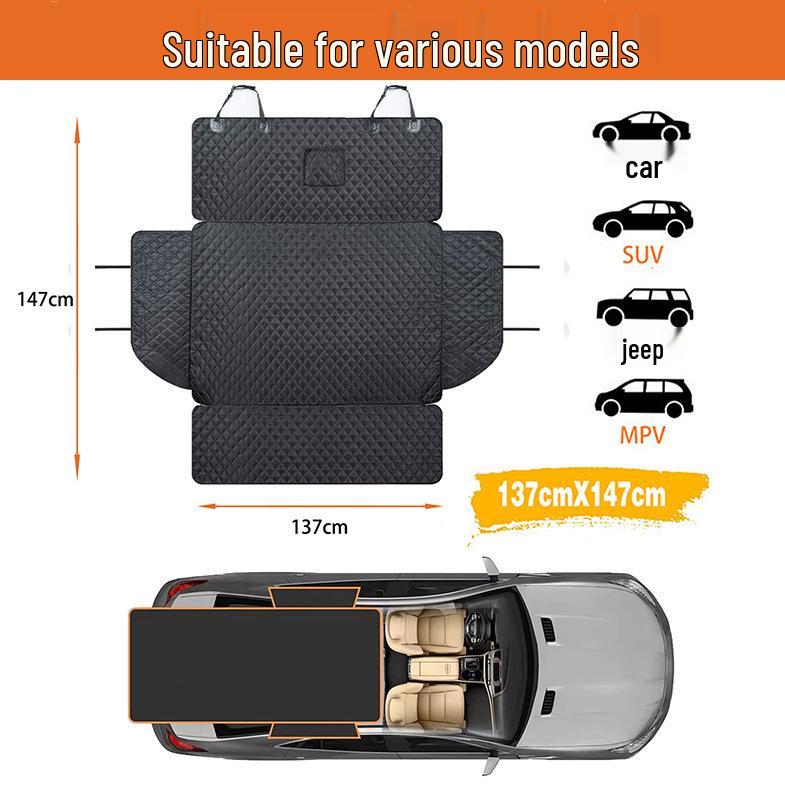 Thickened Non-Slip Waterproof Pet Dog Trunk Mat