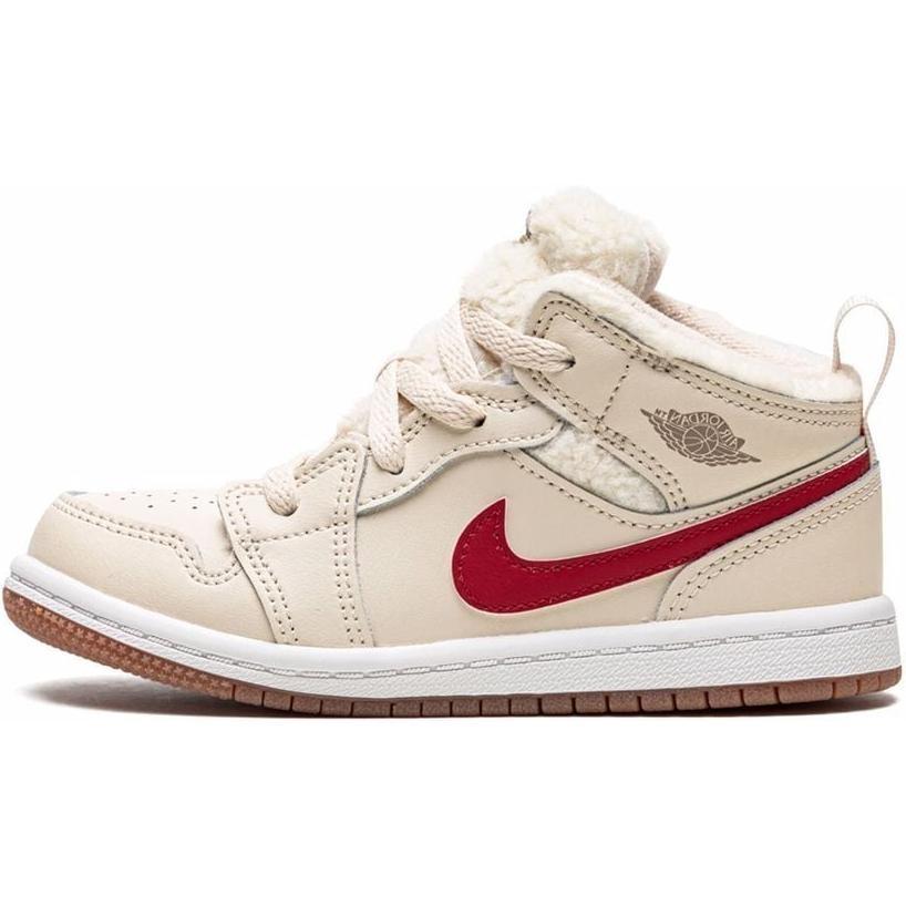 (TD) Air Jordan 1 Mid Utility Fleece Baby DO2209-264 EU 27