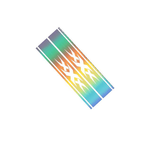 Hot-Selling X Car Engine Hood Sticker - Creative Racing Stripes for a Modified Vehicle