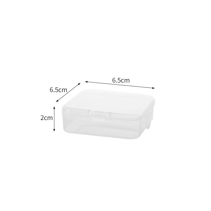 Transparent Powder Puff Beauty Egg Storage Box Safe Plastic Material Multifunctional Waterproof Dustproof Cosmetic Storage Box