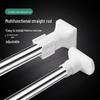 Stainless Steel Telescopic Clothes Drying Rod and Curtain Rack
