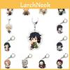 Immersive Demon Slayer Anime Cartoon Character Acrylic Keychain Bag Pendant Accessories Perfect Gift