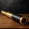 Antique Brass Nautical Telescope: Vintage Pirate Spyglass Decor