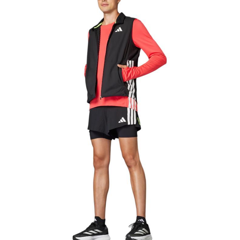 Adidas Adizero stripe-detail shorts JD4202