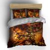 Dramatic Anime Bedding Set Bedding set (1 duvet cover, 2 pillowcases, duvet not included)
