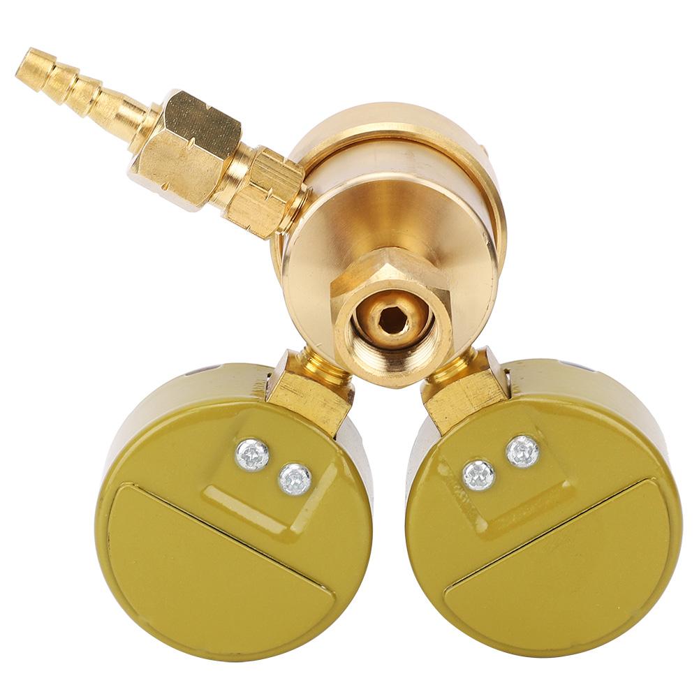 CGA200 Acetylene Regulator Gauge Female Thread for Commercial Industrial Use