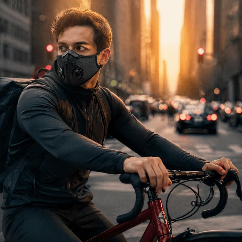 Breathable Sports Dustproof Mask Ergonomic Warm Breathable Mask  Outdoor Running