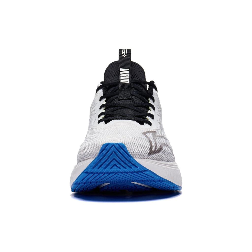 Li-Ning Light And Shadow Element Body Measurement Anti-Slip Wear-Resistant Breathable Low-Top Running Shoes Men Sneakers White Black Blue ARHS041-6