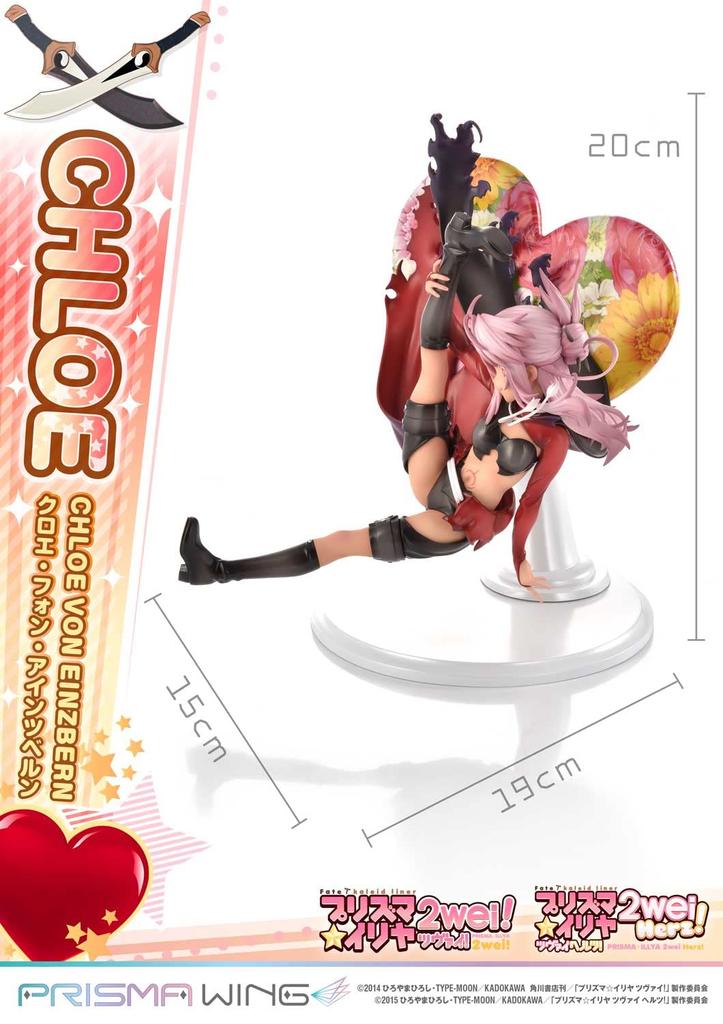PRISMA WING Liner Chloe Von Einzbern Scale Complete Figure Fate/kaleid PrismaIllya 1/7