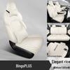 Bingo PLUS Leather Car Seat Cushion - Universal, New Model for All Seasons, Fits Special Cars, 5-Seat