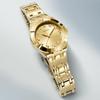 Guess Goldfarbenes Edelstahlarmband Damen Quarz Uhr - GW0114L2