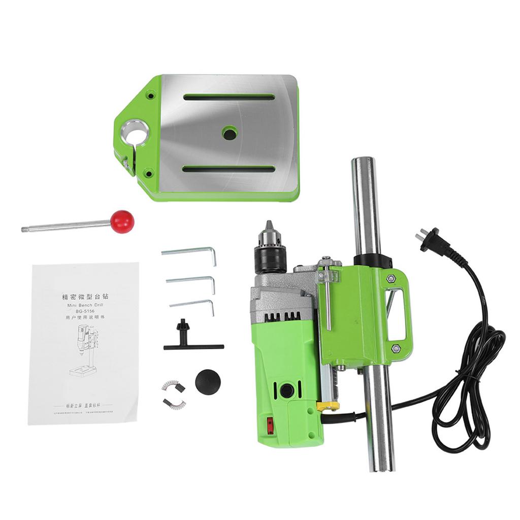 710W Mini Drill Press Table Workbench Compact Drill Wood Drilling Machine