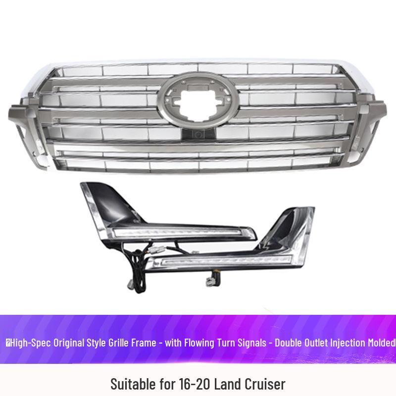 Fits 2008-2021 Land Cruiser: Sport GT Center Grille Trim & Frame