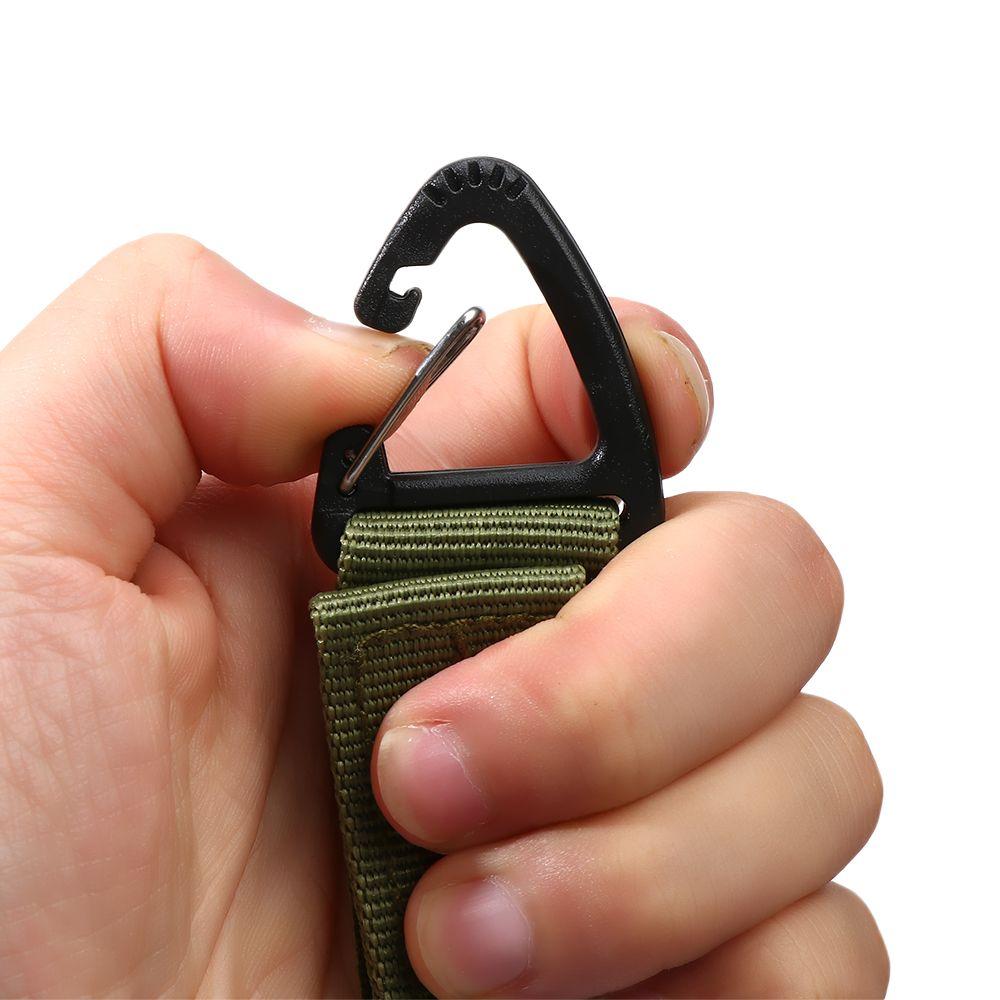 Portable EDC Equipment Clip Supplies Hang Buckle Strap Carabiners Belt Clips Keychain