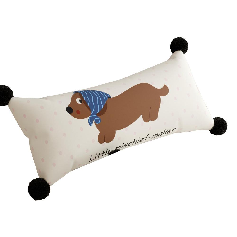 

Soft Puppy Rectangular Pillow Cover Microfiber Pillow Shell Sofa Decor Sofa Cushion Cover Bedroom Style 4