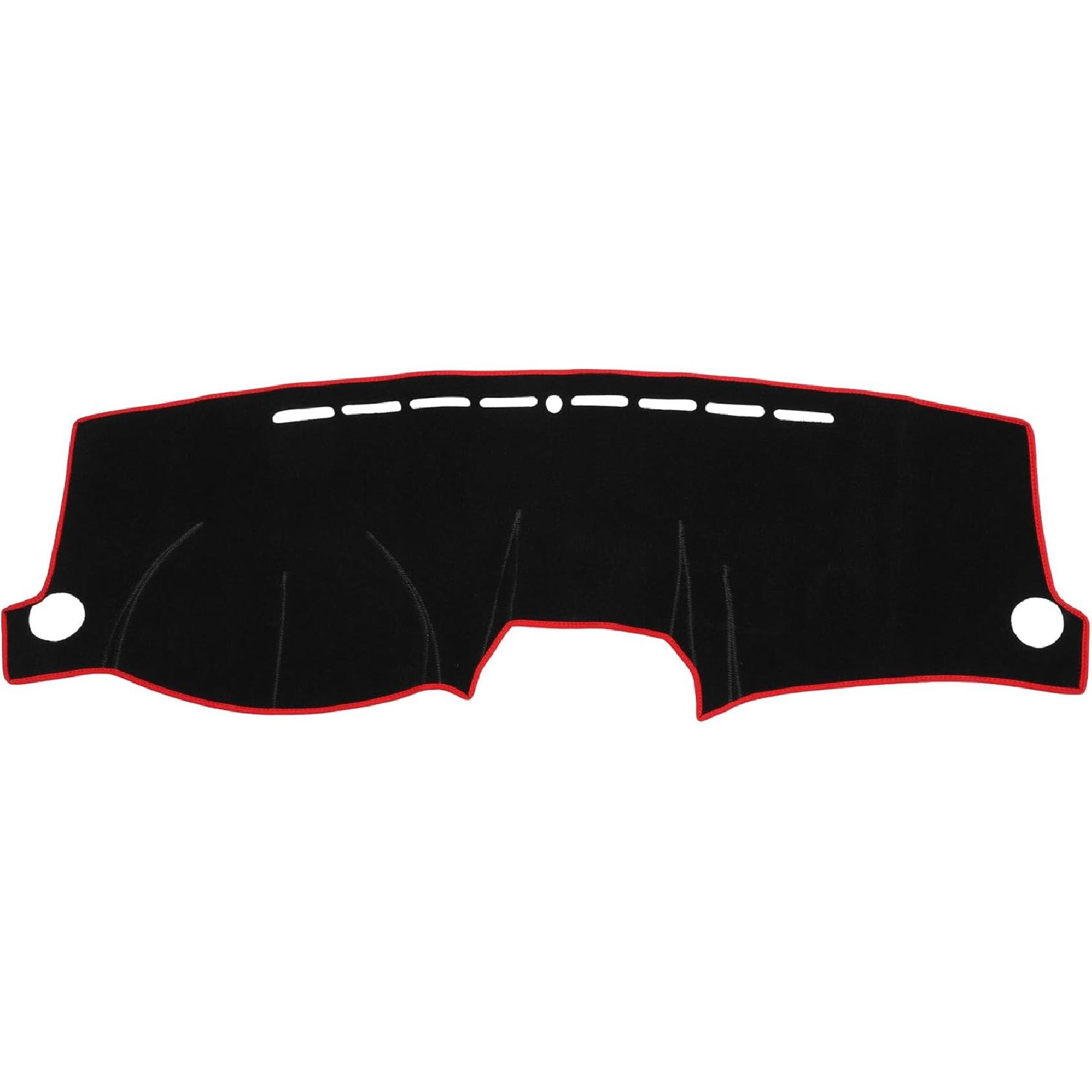 

Car Dashboard Cover Mat Compatible for Kia Sportage 2005-2010, Protective Polyester Red Center Console Interior Trim Dash Board Mat Red Line