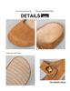 Versatile Women's Closed-Toe Retro Mules with Thick Soles - 2026 Spring Slip-On Casual Shoes