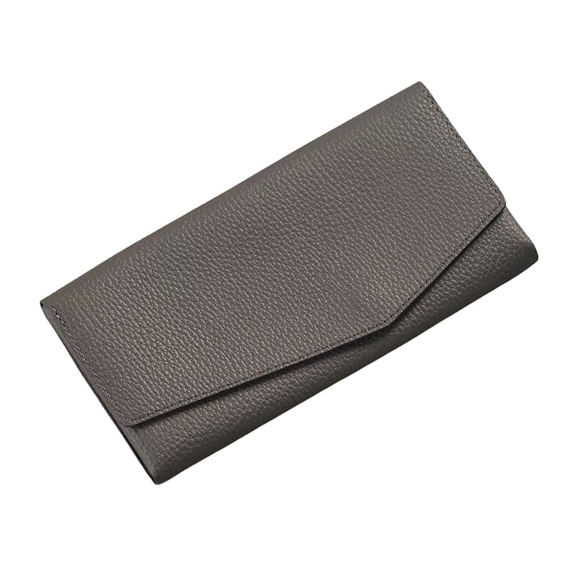 

[STATUSY] il modo concept (Status Sea illumode concept) made in Japan men s ladies waterproof genuine leather long wallet (Etope, right-handed)