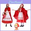 Yue Mei Keshi Rotkäppchen Kostüm für Halloween Cosplay Kinder und Erwachsene