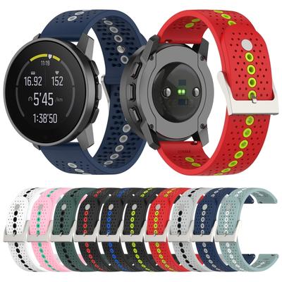 Για Suunto 9 Peak Universal Πολύχρωμο Τρύπες Σιλικόνης Λουράκι Ρολογιού