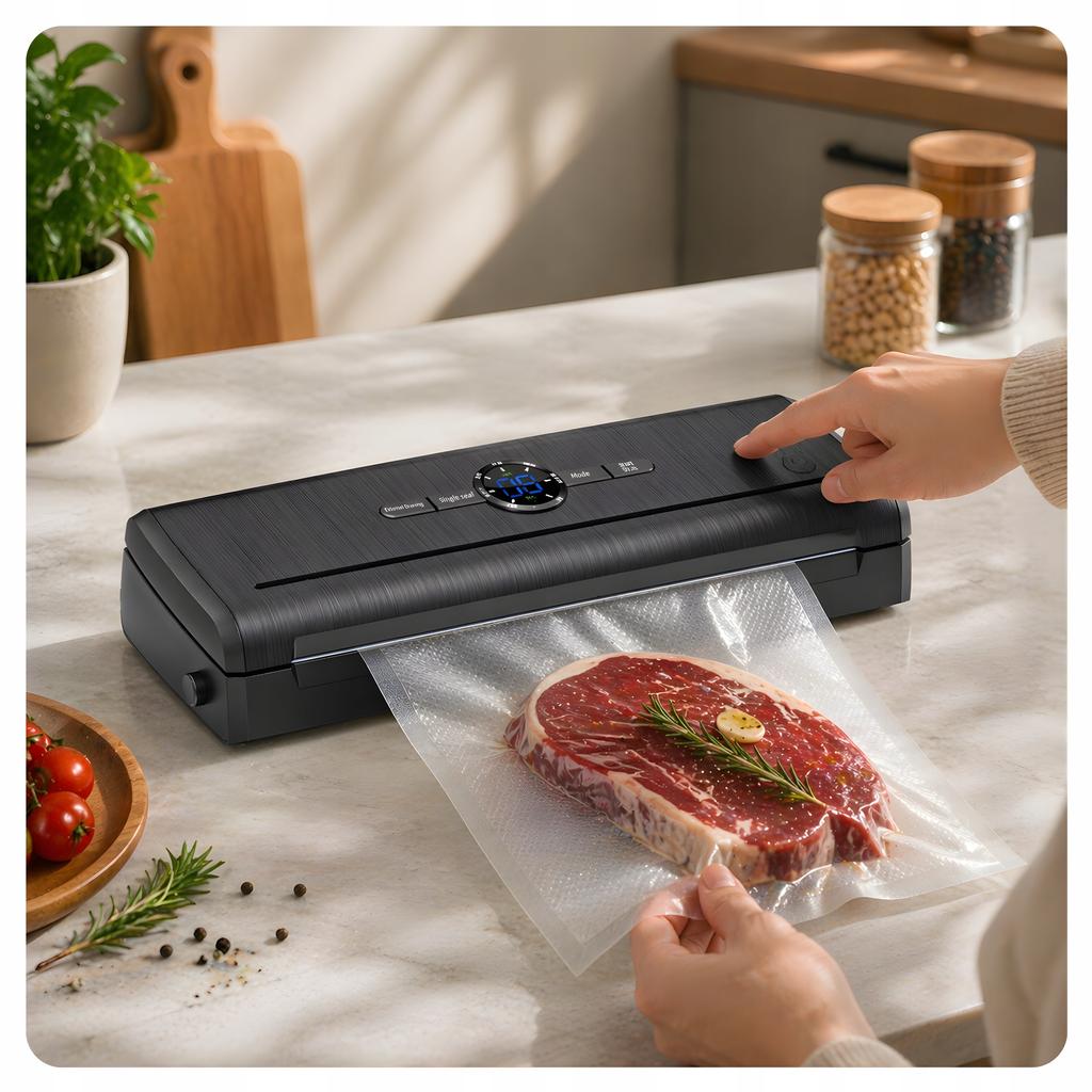 Vacuum Sealer For Food, Automatic Packaging Machine, Powerful
