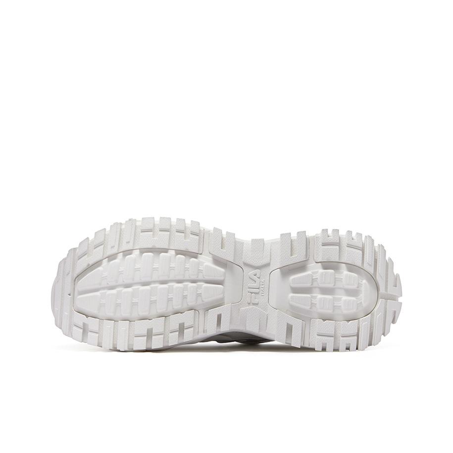 Fila Fusion Bianco Hartbonbon Schnee-Spitze Magnolie Winterfarbe Dicke Sohle Vielseitig Erhöhte Höhe Niedriger Schaft Dad Shoes Damen-Sneaker T12W531008FWS