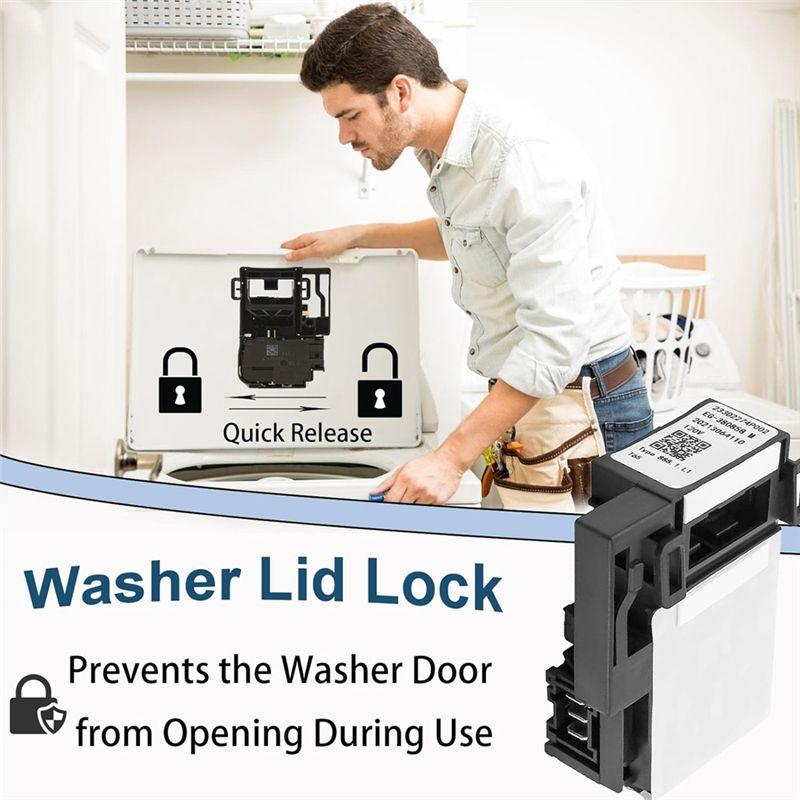 AEE4-WH01X27954 Washer Parts Compatible With For GE Washer Lid Lock Switch Replace WH01X24114, WH01X26114, WH08X31577