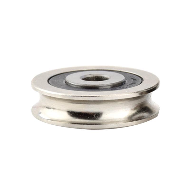 6*30*8mm Vysoce kvalitní drátěná lana s drážkou Ložisková kladka pro posuvná kladka pro dveřní okno Kladka kladky z nerezové oceli