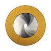 Circle Stencil Tool Template Maker Rotatable Multipurpose for Engraving , Golden Sturdy 12.5cm