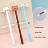 Cute Cartoon Cat Brush Black Pen - Student Reward & Stationery Gift
