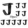 5/10Pcs Stainless Steel Screw Mounted Ceiling Hooks  UnderShelf Towel  Heavy Duty Hanger for Bathroom Cabinet Garage