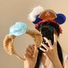 Lovely Stuffed Raccoon Headband For Women Face Washing Birthday Party Gathering Headpiece