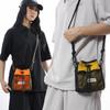 Pleated Men Messenger Bag Nylon Mini HandBag Fashion Drawstring Crossbody Bag  Kids