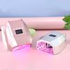 BEPAN 98W Powerful Pink LEDs UV Lamp Rechargeable Battery Manicure Pedicure Curing Polish Cordless Nail Dryer Fast Drying Gel