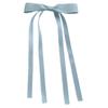 10PCS Soft Polyester Hair Barrettes Double Ribbon Bows Design Nonslip Duckbills Clip For Daily Use And Sports