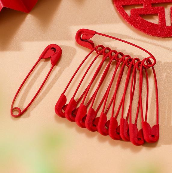 

Елегантний червоний весільний набір брошок для наречених 4.5CM Red Pin [50 pcs]