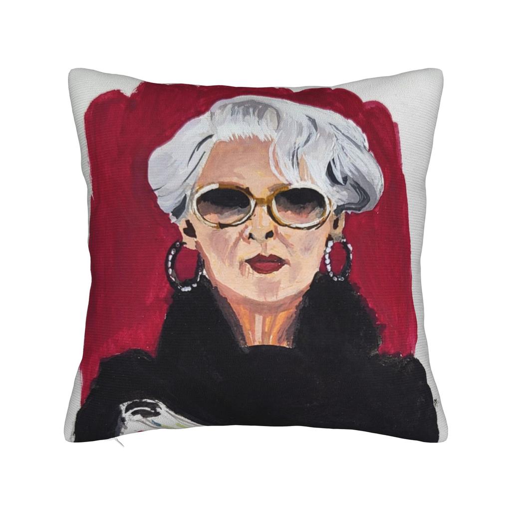 New Movie Andy Miranda 2026 Pillow Cover  Comfy Cushion Cover Vintage Pillow Case For Living Room Sofa