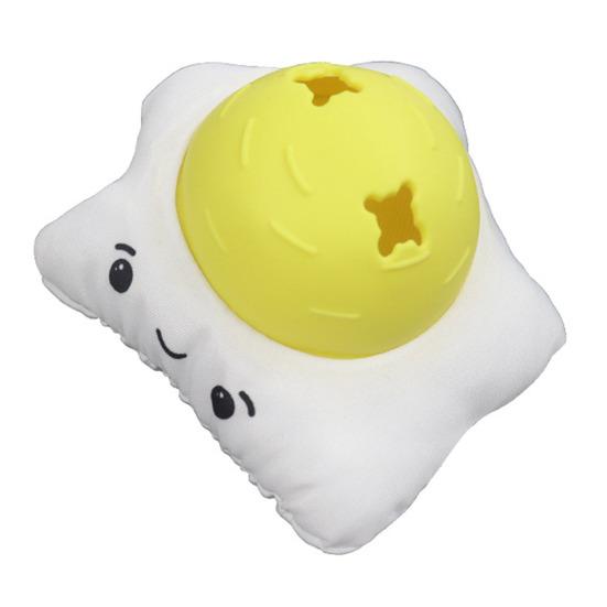 

Dog Treat Dispenser Toy Interactive Dog Squeaky Chew Toy Treat Dispensing Puzzle Toy for Dogs Relieves Boredom Mental Stimulation