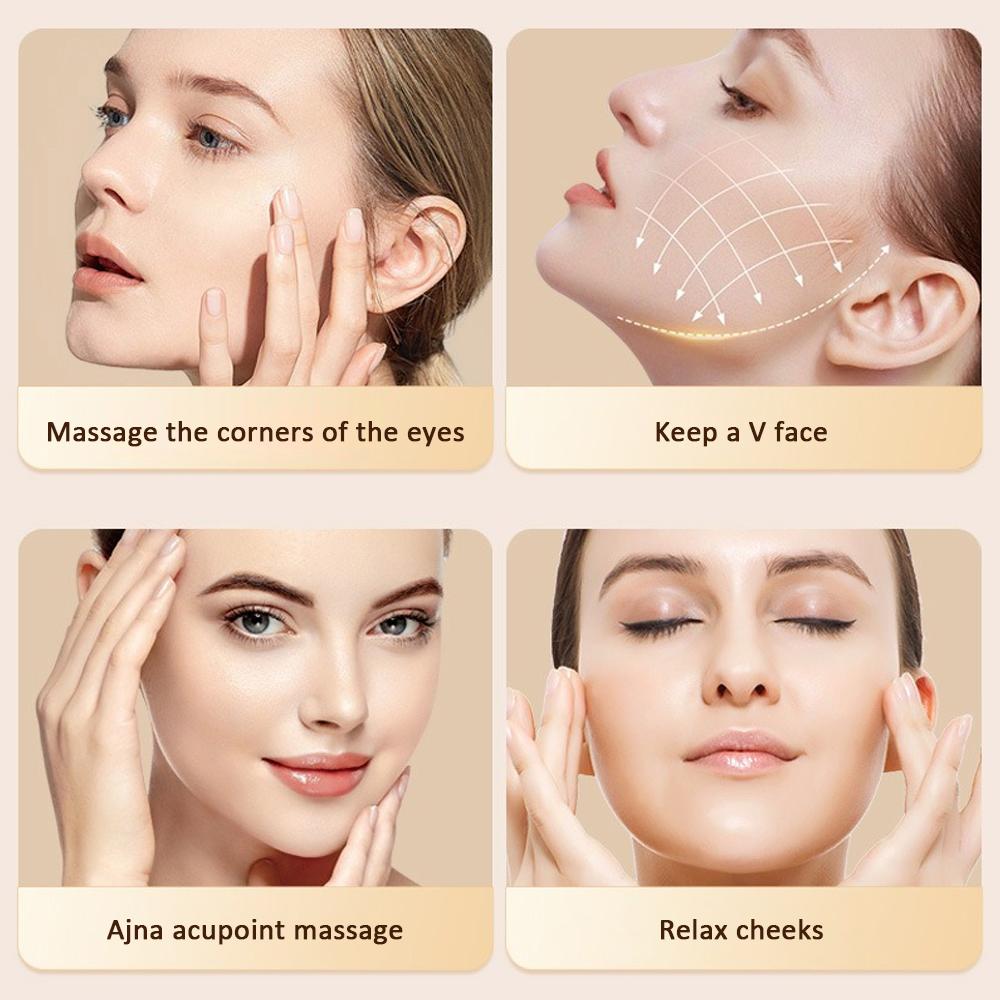 Electric Nose Pad Massage, Multi-functional Vibration Hot Compress Facial Lift Massage Nose Pad