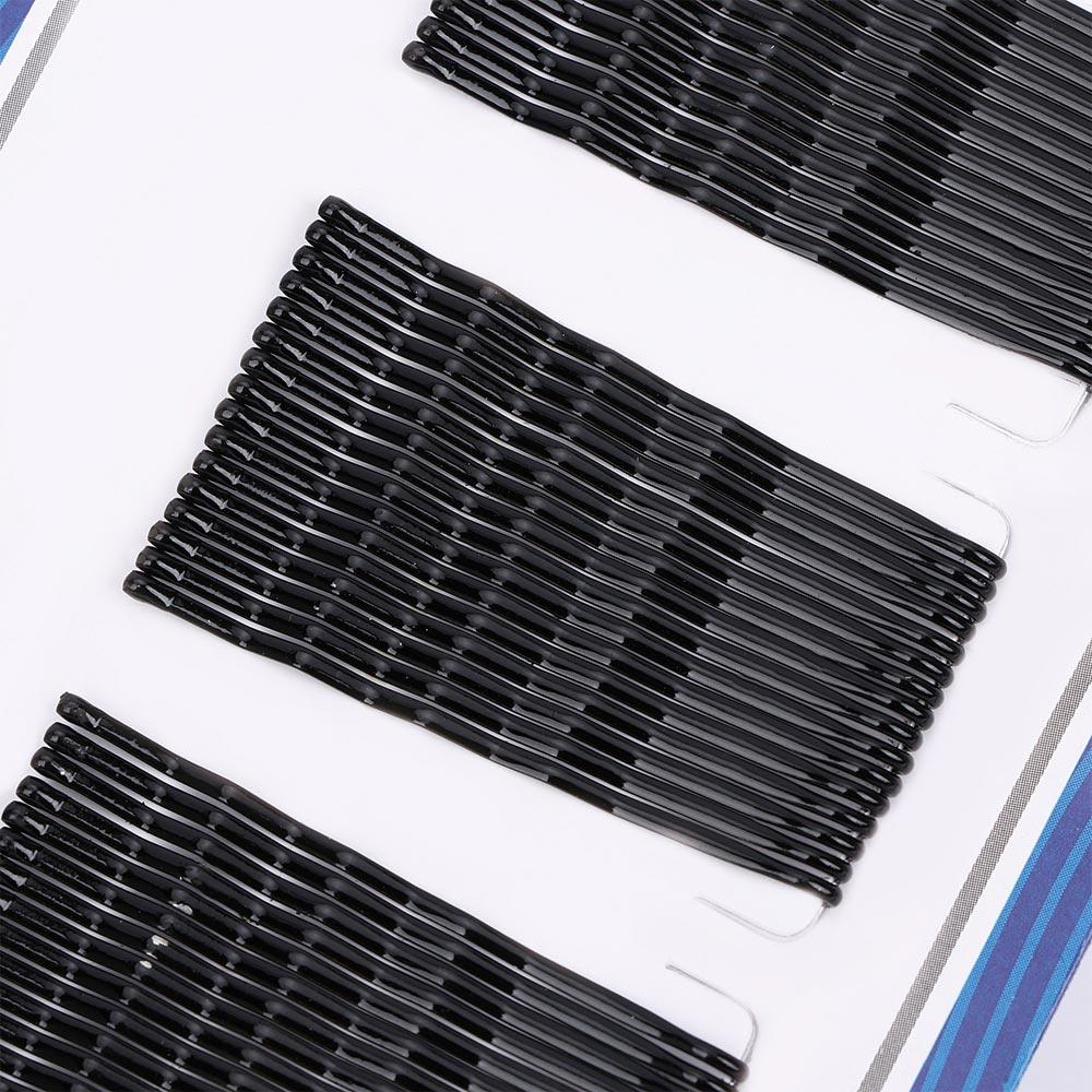 Simple Design Wave Practical Invisible Hair Clips Hair Styling Black Hair Pins Hair Barrette