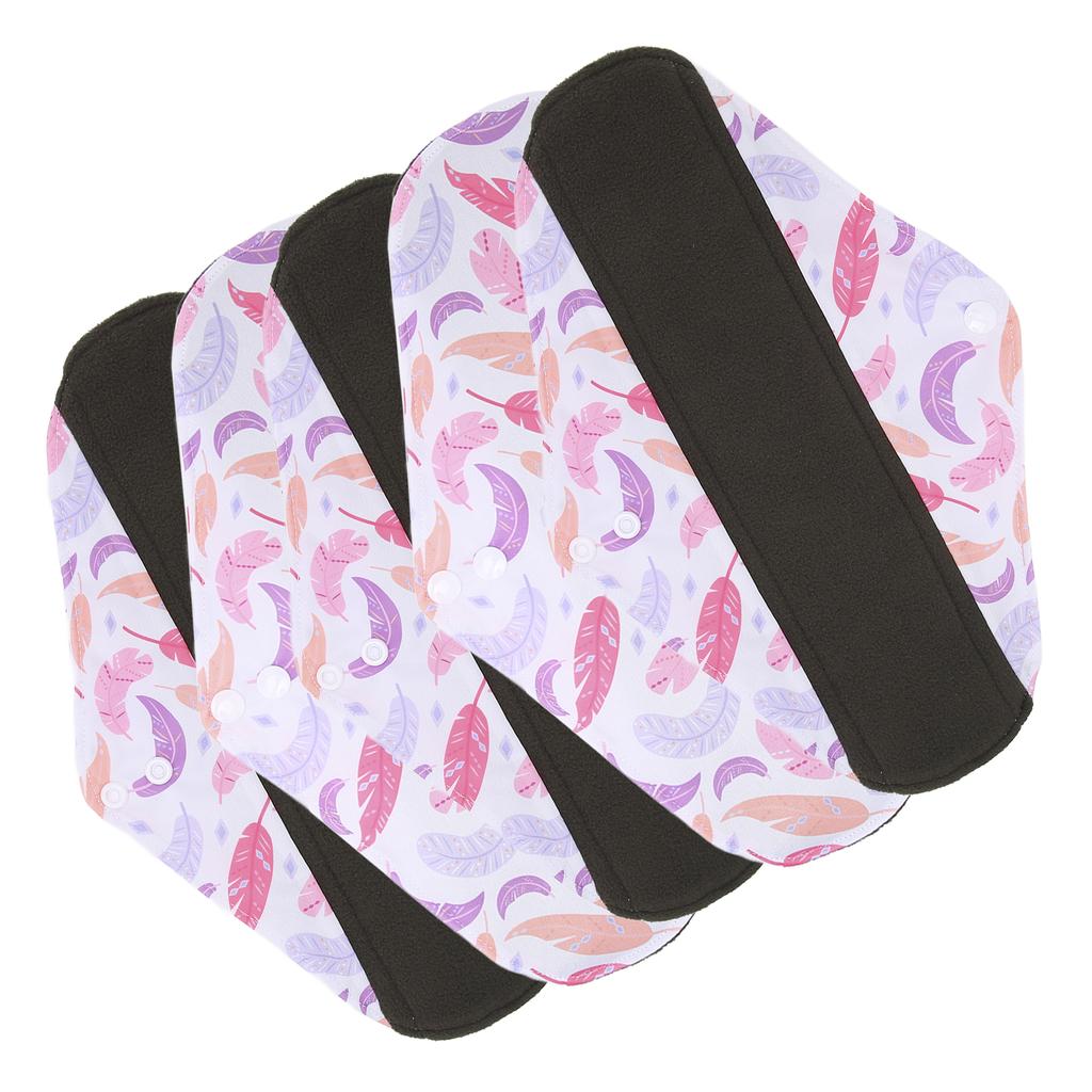 5Pcs Reusable Sanitary Napkins Good Water Absorption Washable Recyclable Women S Daily Necessities for HomeG65