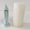 Maria Candle Silicone Molds 3D Statue Candle Resin Mould for DIY Candle Making Chocolate Soap Mold Craft Home Decoration
