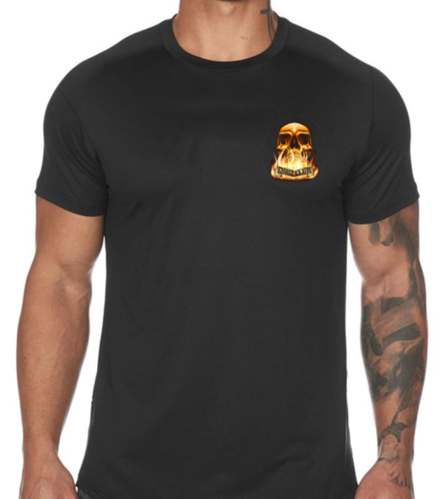 GHOST CLUB SKULL T-SHIRT BRAND NEW S разноцветный