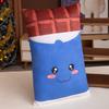 Creative Cute Expression Chocolate Throw Pillow Plush Toy Doll Home Sofa Pillow Cushion Girl Doll