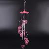 1PCS DIY Lover Valetines Gifts Plastic Dophin Wind Chime Bell Garden Living Decor Ornament Home Garden Decor
