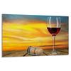 Glass Hob Protector 80x52 Wine