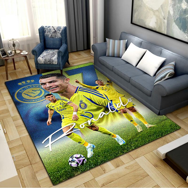 Ronaldo Carpet Rug for Living Room Bedroom Home Sofa Decoration, Kids Play Non-slip Floor Mat