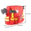 1 Set Firefighter Tools Toy Home Exquisite Funny Cosplay Toys Fireman Props Role-playing Plaything Children Playthings