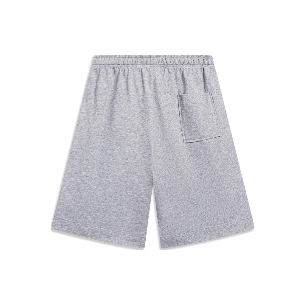 Li-Ning Striped Color Block Shorts 'Grey Black' Men's AKST639-4